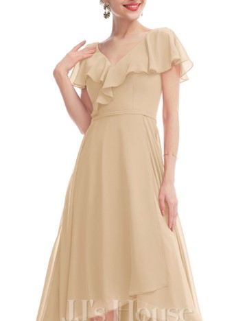 Rochie midi JJ"s HOUSE, bej