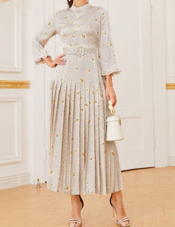 Rochie maxi Shein, mix culori
