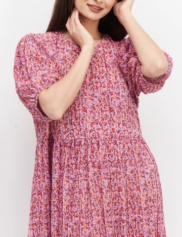 Rochie midi Monki, mix culori