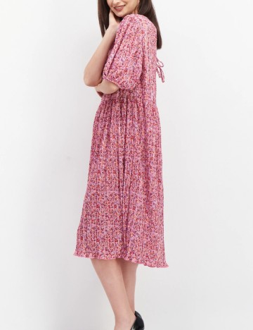 Rochie midi Monki, mix culori