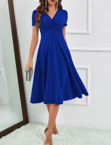 Rochie midi Shein, bleumarin