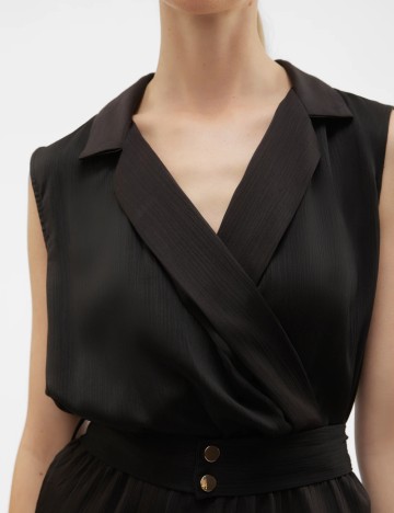 Salopetă lungă Vero Moda, negru