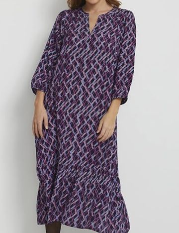 Rochie midi KAFFE, mix culori