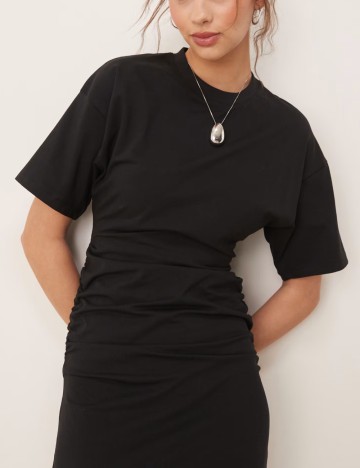 Rochie midi ASOS, negru