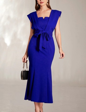 Rochie midi Shein, albastru