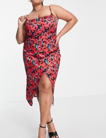 Rochie midi Public Desire, mix culori