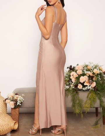 Rochie midi Shein, roz