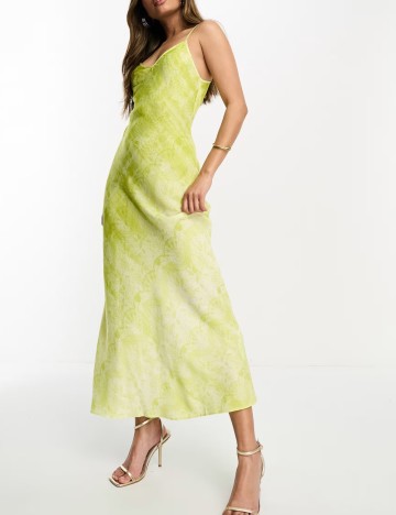 Rochie maxi Allsaints, mix culori