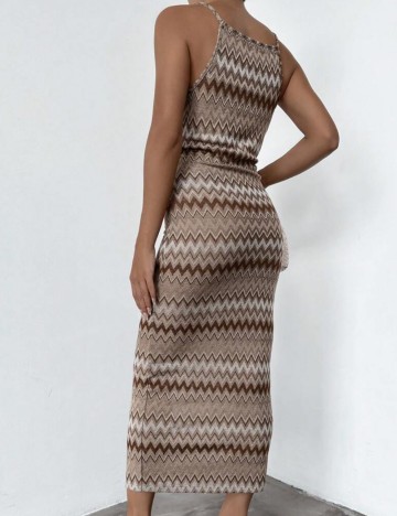 Rochie midi Shein, mix culori