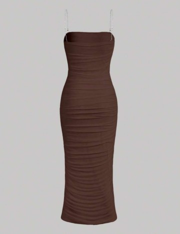 Rochie midi Shein, maro