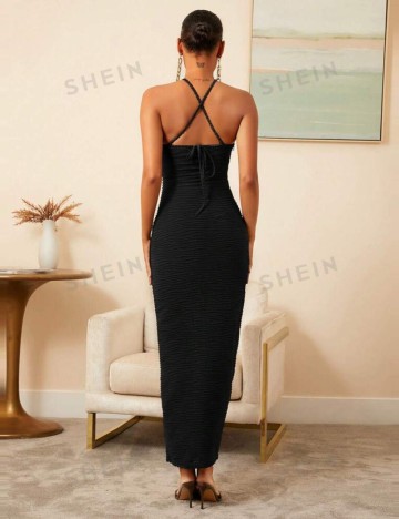Rochie maxi Shein, negru