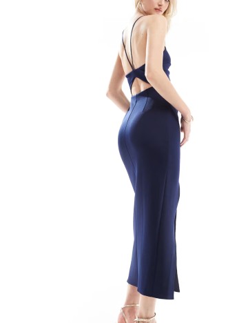 Rochie maxi ASOS, albastru