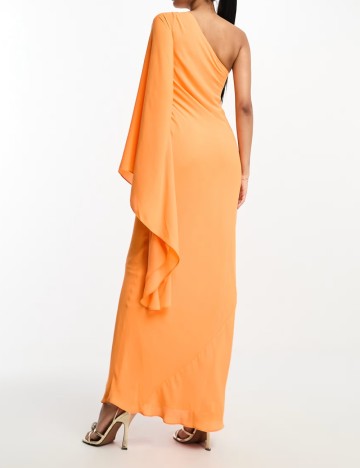 Rochie maxi ASOS, portocaliu