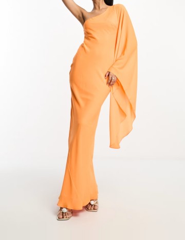 Rochie maxi ASOS, portocaliu