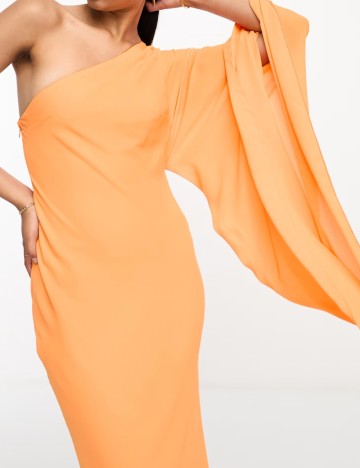 Rochie maxi ASOS, portocaliu