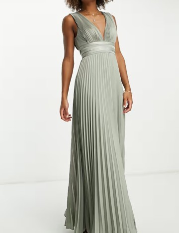 Rochie maxi ASOS, verde
