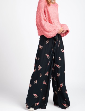 Pantaloni Billa Bong, negru