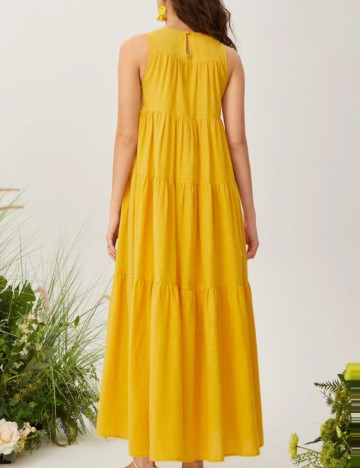 Rochie maxi Shein, galben