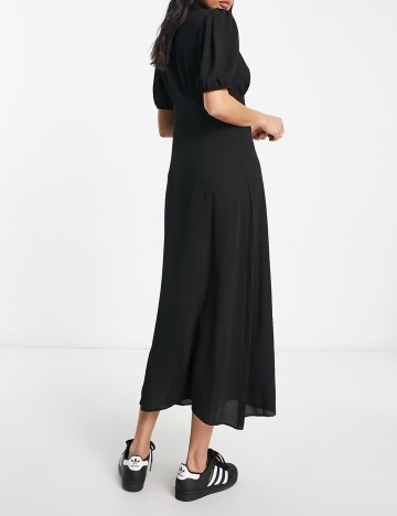 Rochie midi ASOS, negru