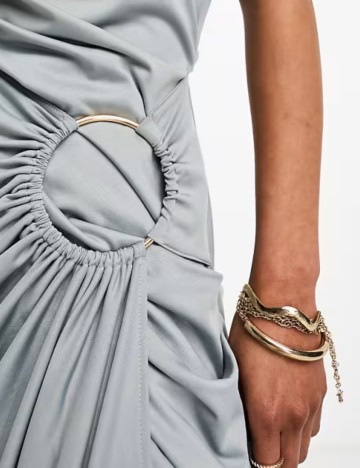 Rochie de ocazie ASOS, albastru