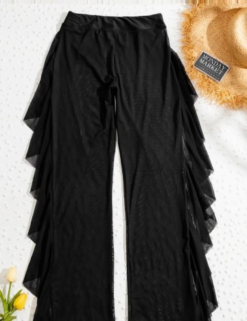 Pantaloni de plajă Shein, negru