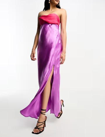 Rochie maxi ASOS, mov