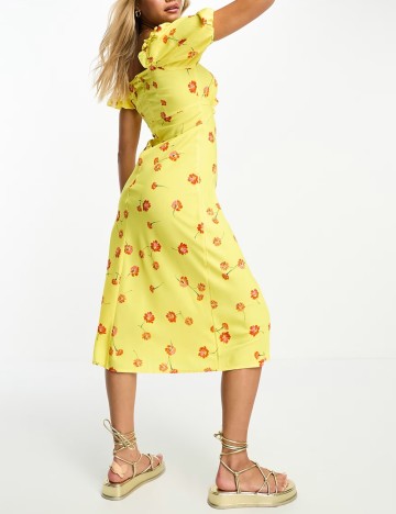 Rochie maxi Influence, galben