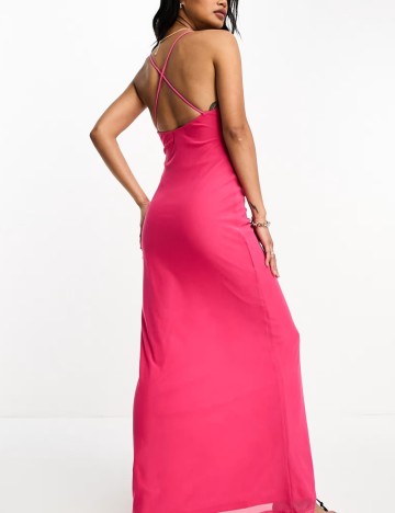 Rochie maxi ASOS, roz