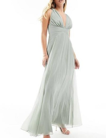 Rochie maxi ASOS, verde