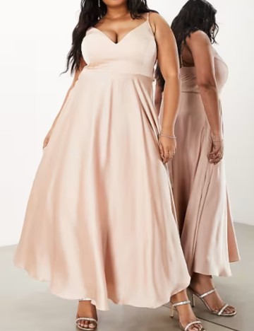 Rochie maxi ASOS, roz