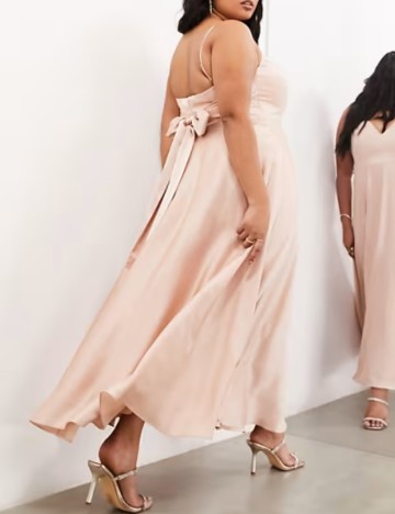 Rochie maxi ASOS, roz