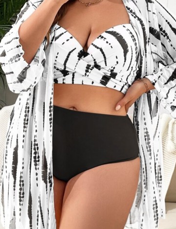 Slip Shein Curve+, negru