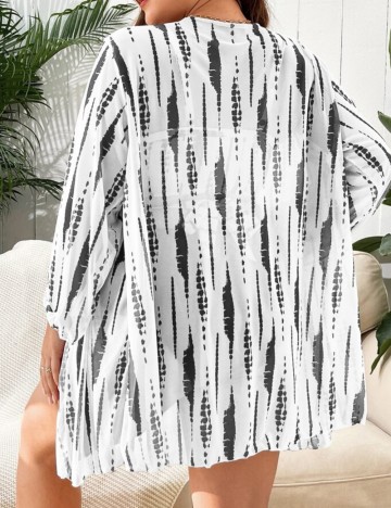 Cardigan de plajă Shein Curve+, mix culori