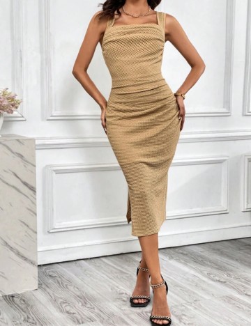 Rochie midi Shein, maro