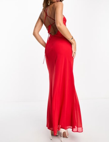 Rochie maxi ASOS, roșu