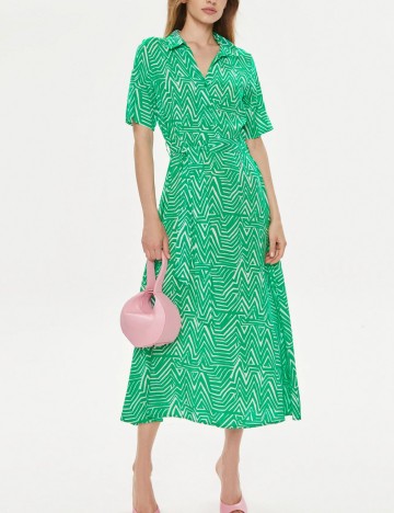 Rochie maxi Only, verde