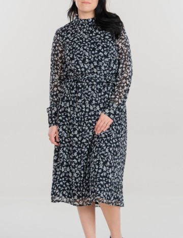 Rochie midi Vero Moda, negru
