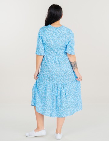 Rochie midi Vero Moda, albastru