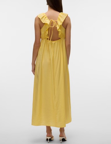 Rochie maxi Vero Moda, galben