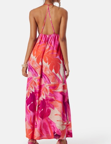 Rochie maxi Only, mix culori