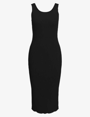 Rochie midi JJXX, negru
