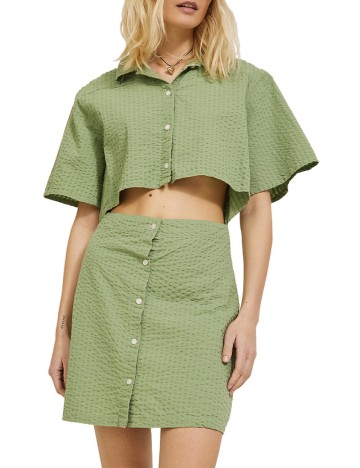 Rochie mini JJXX, verde