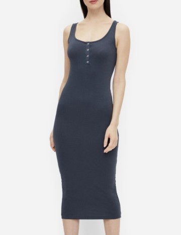 Rochie midi Pieces, albastru