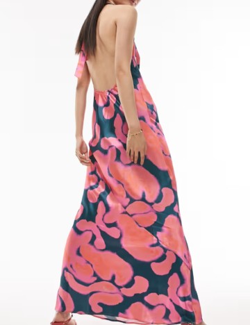Rochie maxi Topshop, mix culori