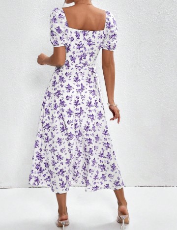 Rochie midi Shein, mix culori
