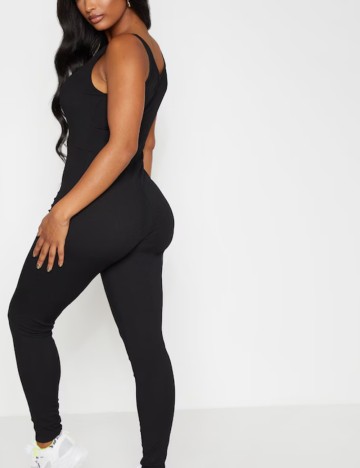 Salopetă lungă PRETTYLITTLETHING, negru