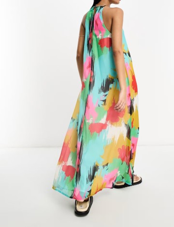 Rochie maxi ASOS, mix culori