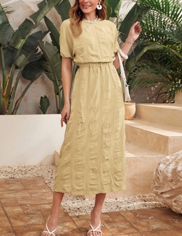 Rochie maxi Shein, bej