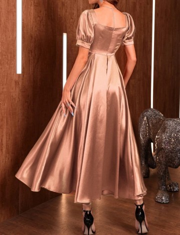 Rochie midi Shein, bronz