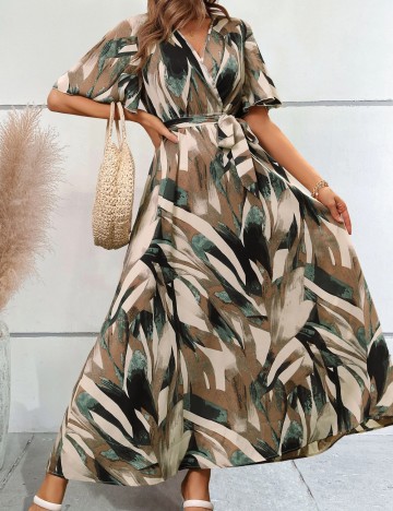 Rochie maxi Shein, mix culori